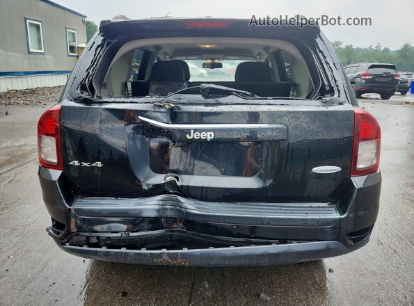 1C4NJDEB5GD663605 2016 JEEP COMPASS Black Вид ззаду
