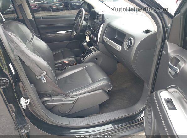 1C4NJDEB5GD681232 2016 JEEP COMPASS Black წინა სალონის ხედი