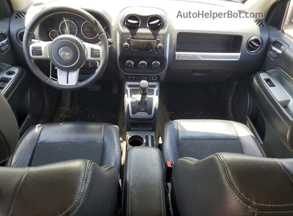 1C4NJDEB5HD106484 2017 JEEP COMPASS Blue Widok deski rozdzielczej