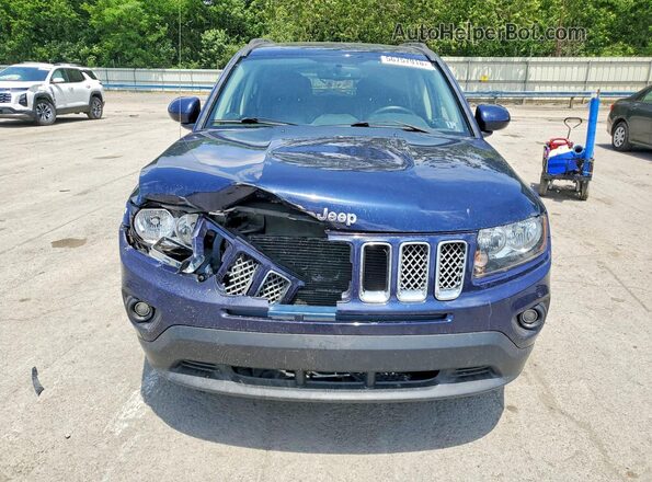1C4NJDEB5HD106484 2017 JEEP COMPASS Blue Widok z przodu