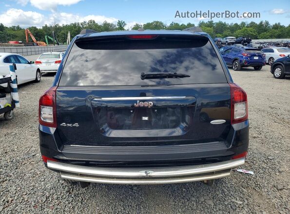 1C4NJDEB6GD674645 2016 JEEP COMPASS Черный Вид задней части салона