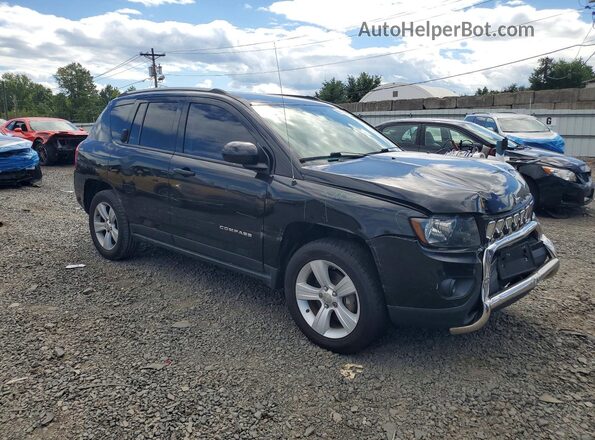 1C4NJDEB6GD674645 2016 JEEP COMPASS Черный Вид панели приборов