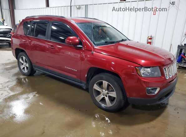 1C4NJDEB6HD100449 2017 JEEP COMPASS Red Przód prawy