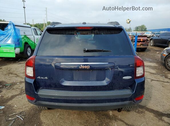 1C4NJDEB6HD144161 2017 JEEP COMPASS Blue უკანა ხედი