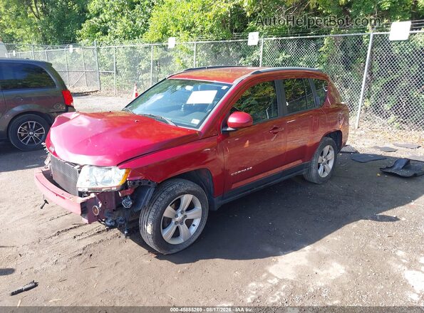 1C4NJDEB7HD170347 2017 JEEP COMPASS Red Przód lewy