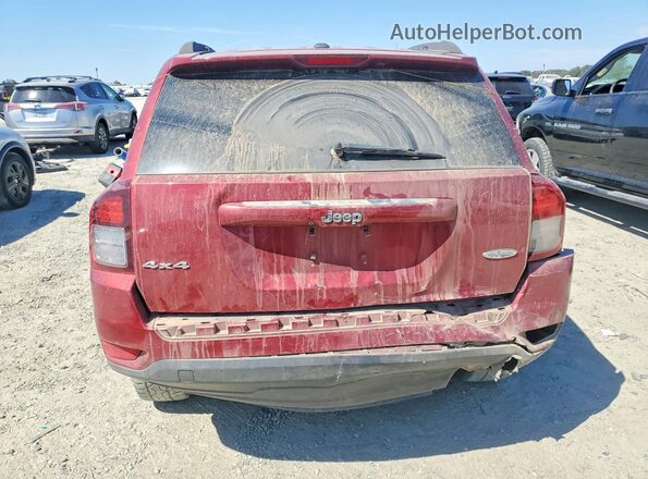 1C4NJDEB8GD653554 2016 JEEP COMPASS Burgundy Հետևի տեսք