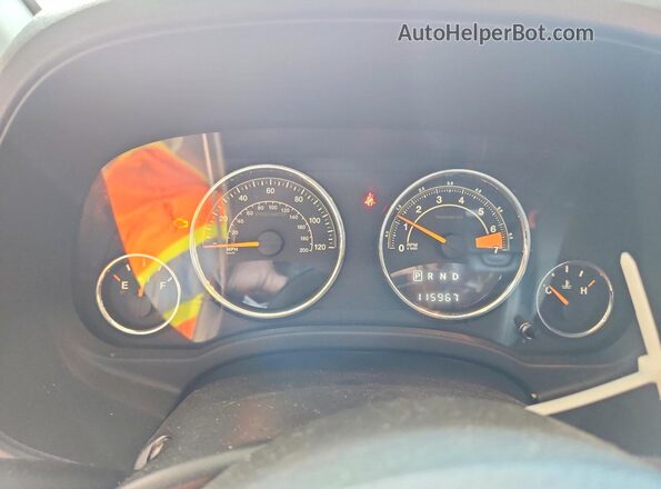 1C4NJDEB8GD685789 2016 JEEP COMPASS Gray Widok zestawu wskaźników
