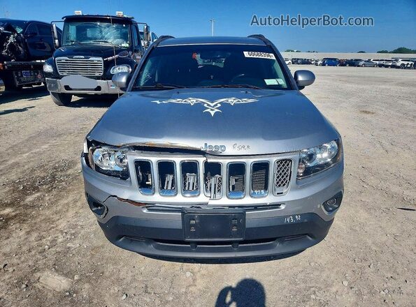 1C4NJDEB8HD111159 2017 JEEP COMPASS Серебряный Вид спереди