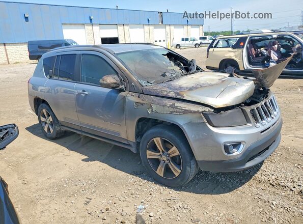 1C4NJDEBXGD764316 2016 JEEP COMPASS Silver წინა მარჯვენა