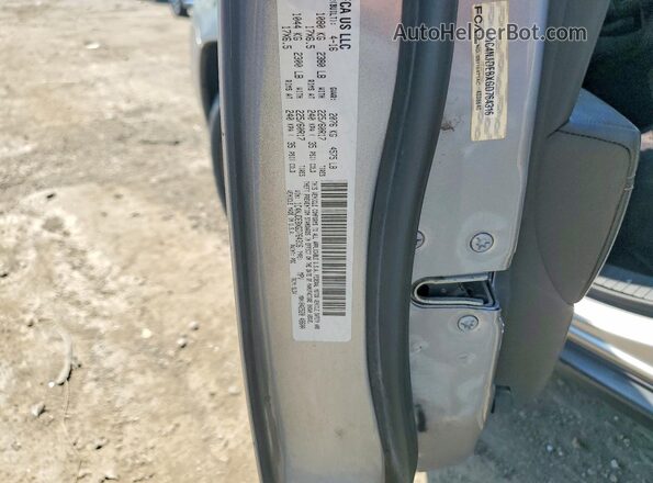1C4NJDEBXGD764316 2016 JEEP COMPASS Silver VIN კოდის სტიკერის ხედი
