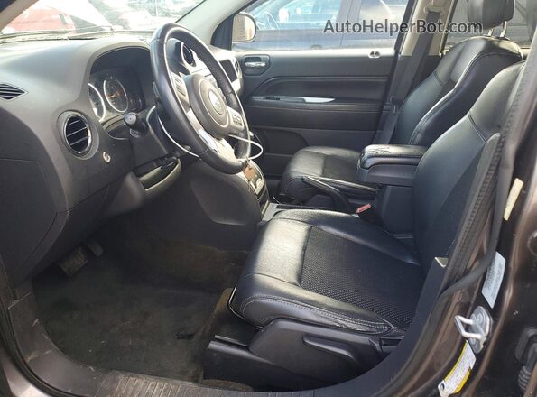 1C4NJDEBXGD776224 2016 JEEP COMPASS Black Widok wnętrza z przodu