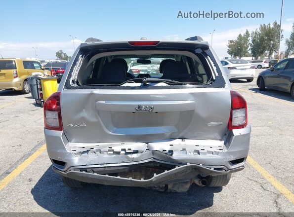 1C4NJDEBXHD167541 2017 JEEP COMPASS Silver Դիմացի տեսք