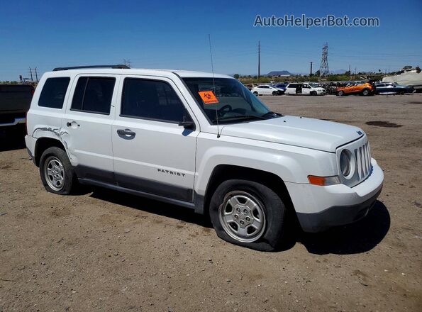 1C4NJPBA0GD676629 2016 JEEP PATRIOT White წინა მარჯვენა