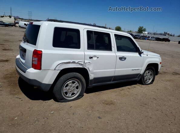 1C4NJPBA0GD676629 2016 JEEP PATRIOT White უკანა მარჯვენა