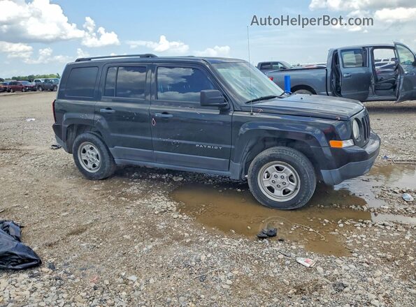 1C4NJPBA0GD677800 2016 JEEP PATRIOT Black წინა მარჯვენა