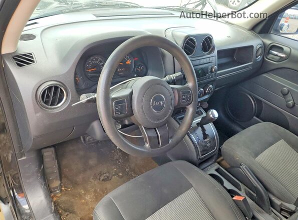 1C4NJPBA0GD677800 2016 JEEP PATRIOT Black წინა პანელის ხედი