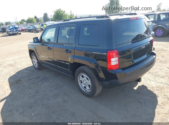 1C4NJPBA0GD678350 2016 JEEP PATRIOT Black უკანა მარცხენა