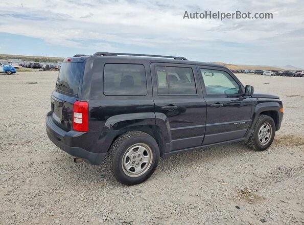 1C4NJPBA1GD815005 2016 JEEP PATRIOT Black უკანა მარჯვენა