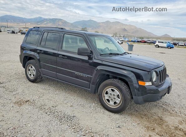 1C4NJPBA1GD815005 2016 JEEP PATRIOT Black წინა მარჯვენა