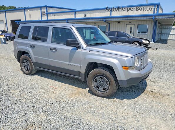 1C4NJPBA1HD118662 2017 JEEP PATRIOT Silver Передня права чверть