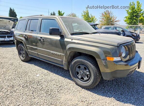 1C4NJPBA2GD561272 2016 JEEP PATRIOT Green Առջևի աջ