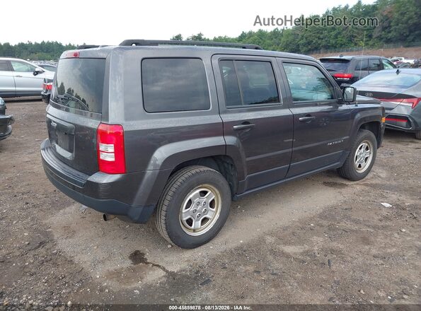 1C4NJPBA3GD719859 2016 JEEP PATRIOT Серый Задняя правая четверть