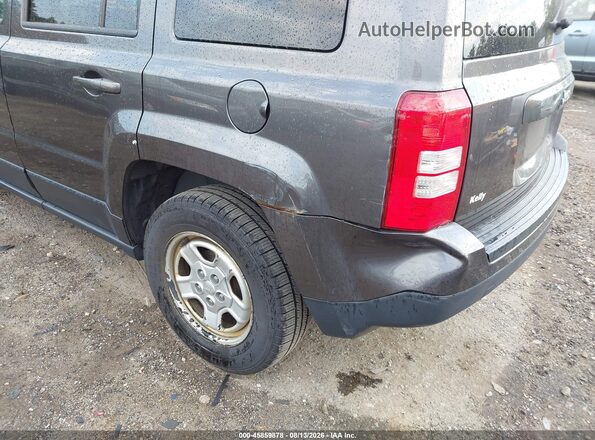 1C4NJPBA3GD719859 2016 JEEP PATRIOT Серый Вид спереди