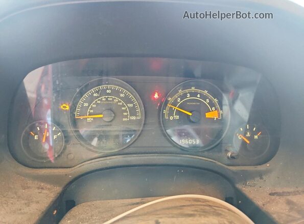 1C4NJPBA3GD754482 2016 JEEP PATRIOT Red Instrument cluster view