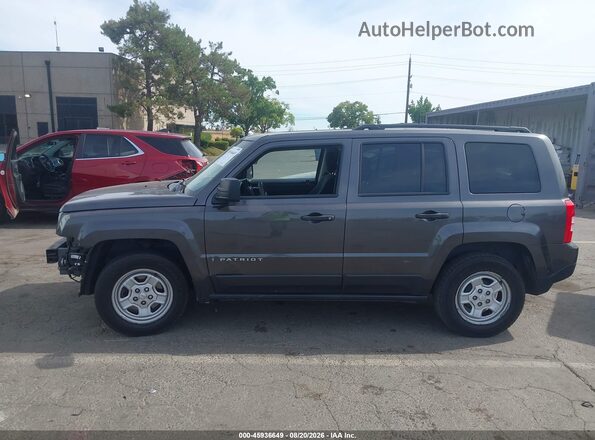 1C4NJPBA3HD136175 2017 JEEP PATRIOT Серый Панорамный вид салона 360°