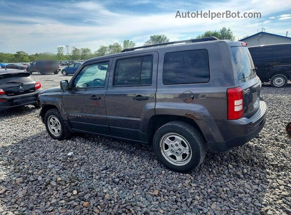 1C4NJPBA4GD752045 2016 JEEP PATRIOT Серый Задняя левая четверть