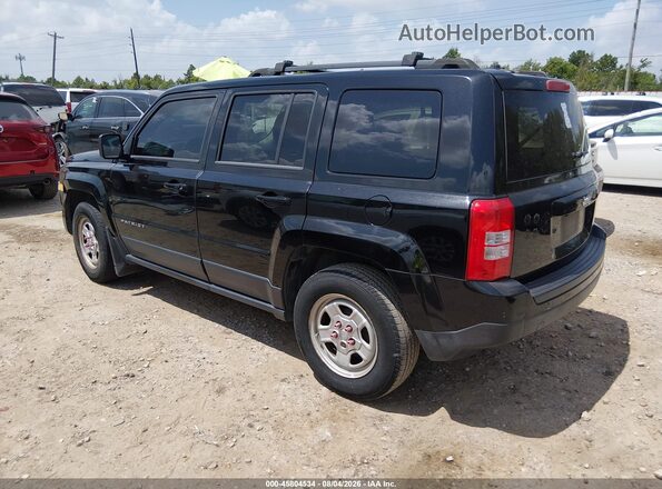 1C4NJPBA4GD811711 2016 JEEP PATRIOT Black Rear left