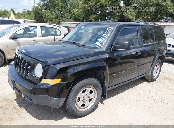1C4NJPBA4GD811711 2016 JEEP PATRIOT Black Front left