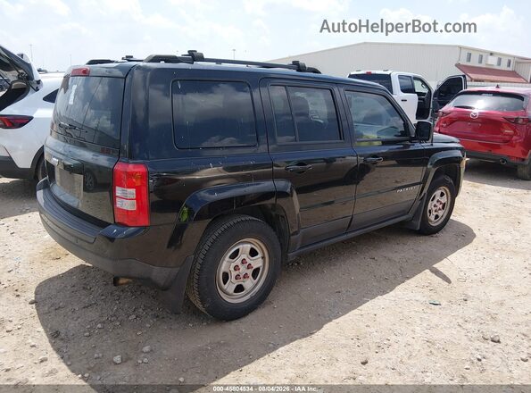 1C4NJPBA4GD811711 2016 JEEP PATRIOT Black Rear right