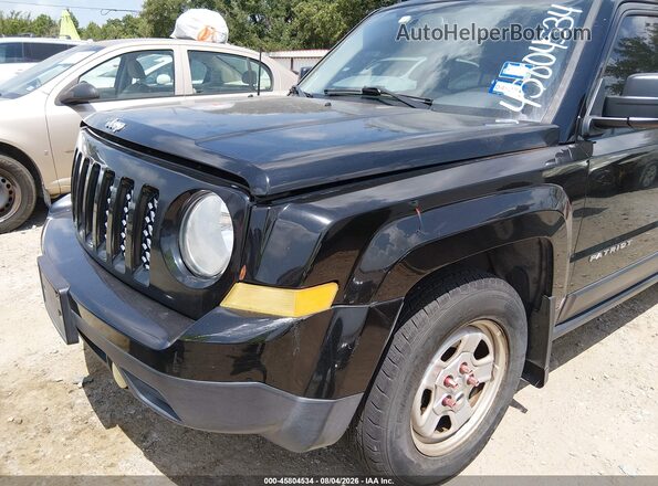 1C4NJPBA4GD811711 2016 JEEP PATRIOT Black Front view
