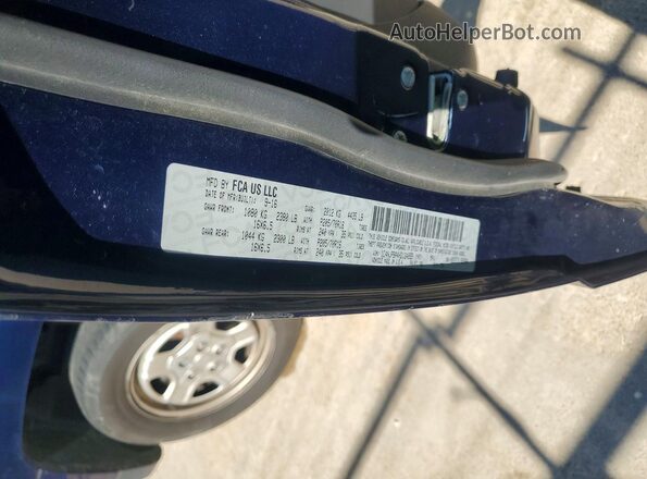 1C4NJPBA4HD134855 2017 JEEP PATRIOT Blue Widok wnętrza 360 stopni