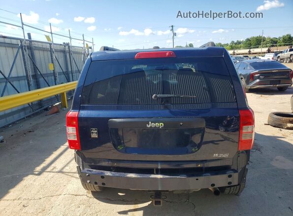 1C4NJPBA4HD134855 2017 JEEP PATRIOT Blue Widok z tyłu