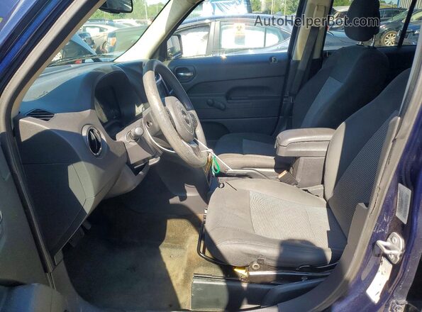1C4NJPBA4HD134855 2017 JEEP PATRIOT Blue Widok wnętrza z przodu