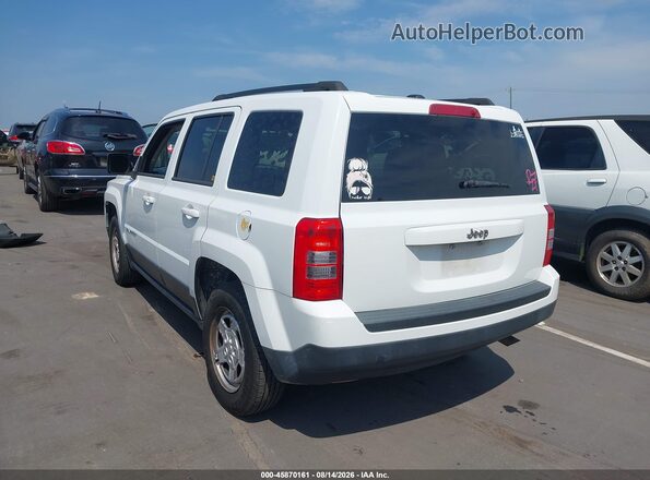 1C4NJPBA4HD145709 2017 JEEP PATRIOT White Trasero izquierdo