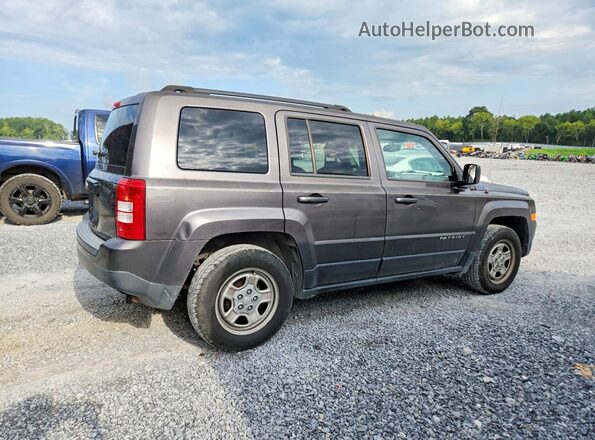 1C4NJPBA5GD537287 2016 JEEP PATRIOT Gray Front right