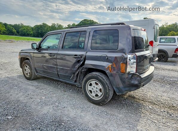 1C4NJPBA5GD537287 2016 JEEP PATRIOT Gray Rear right