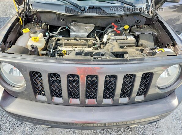 1C4NJPBA5GD537287 2016 JEEP PATRIOT Gray Engine compartment view