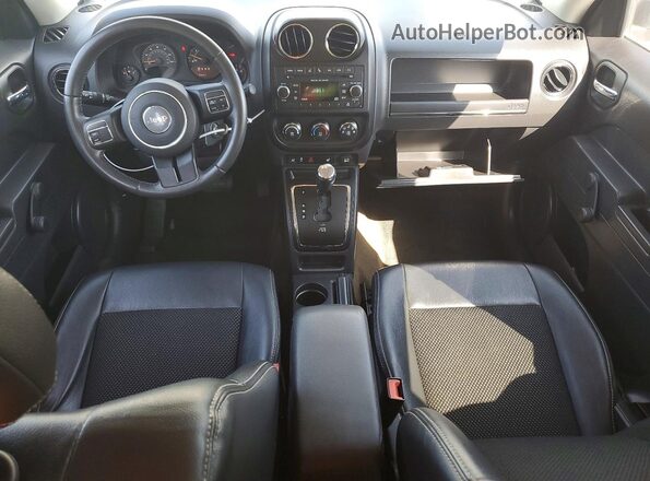 1C4NJPBA5HD131799 2017 JEEP PATRIOT White Widok deski rozdzielczej