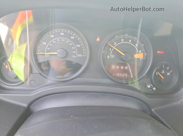 1C4NJPBA5HD131799 2017 JEEP PATRIOT White Widok zestawu wskaźników
