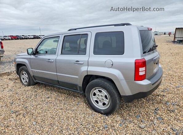 1C4NJPBA6GD669782 2016 JEEP PATRIOT Серебряный Задняя левая четверть