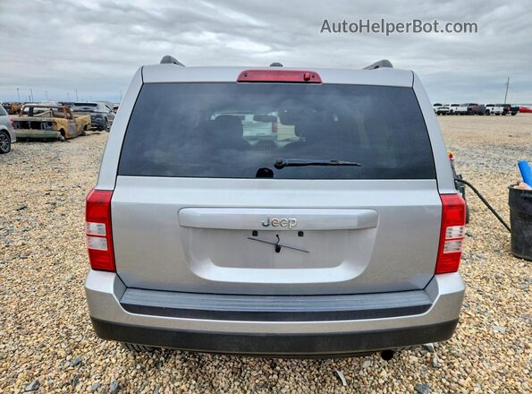 1C4NJPBA6GD669782 2016 JEEP PATRIOT Серебряный Вид сзади