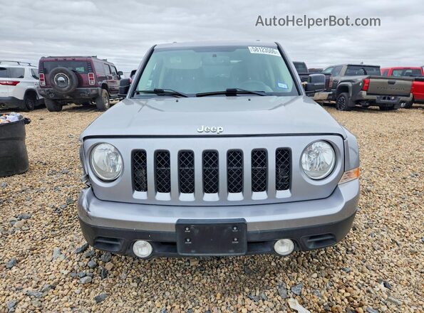 1C4NJPBA6GD669782 2016 JEEP PATRIOT Серебряный Вид спереди