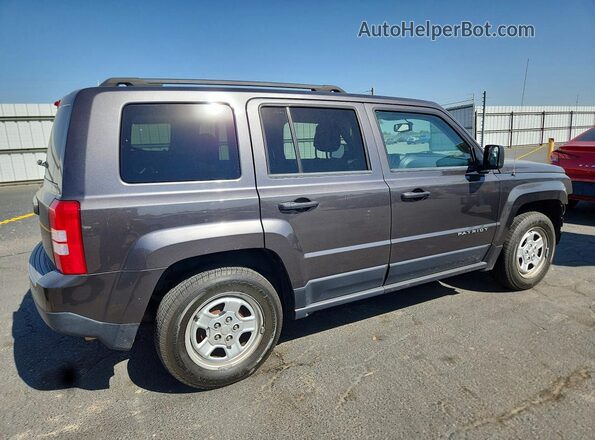 1C4NJPBA6GD675534 2016 JEEP PATRIOT Gray Trasero derecho