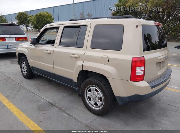 1C4NJPBA6GD774659 2016 JEEP PATRIOT Beige Հետևի ձախ