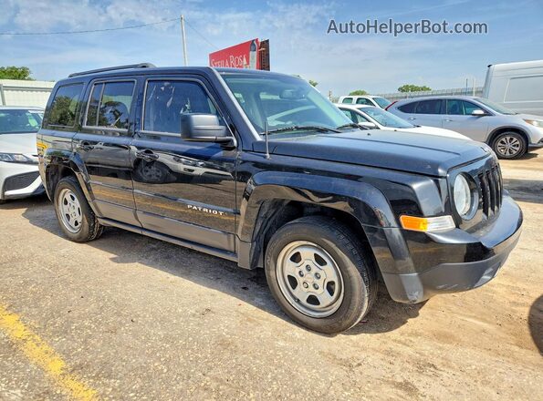 1C4NJPBA7GD575765 2016 JEEP PATRIOT Black Front right