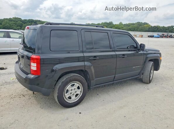 1C4NJPBA7GD634460 2016 JEEP PATRIOT Черный Вид сзади